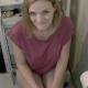 An attractive redhead girl records herself farting and shitting while sitting on a toilet in 5 different scenes. No poop is shown, but the poop sounds are nice and very clear. Exactly 7.5 minutes.